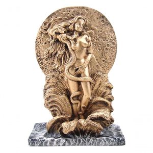 Estatueta Sala Quarto Geek Lilith Serpente Resina 17,5x12