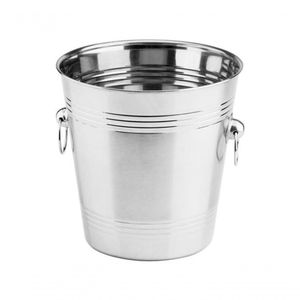 Balde Para Gelo Vinho Champanhe Champanheira Aço Inox Hércules 4 Litros