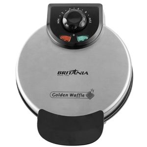 Máquina De Waffer Golden Waffle 850w Britânia 127v