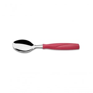 Colher De Mesa Aço Inox Cabo Vermelho Brinox