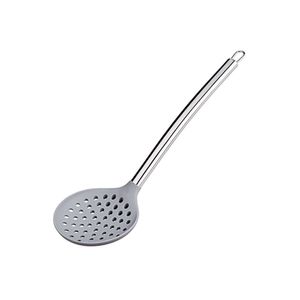 Escumadeira De Silicone C- Cabo Inox Cinza - Euro Home