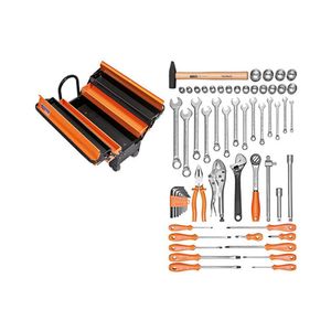 Caixa De Ferramentas Sanfonada Cargobox 60pçs - Tramontina