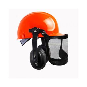 Capacete De Segurança Acoplado Protetor Auditivo E Tela 6 Pol Cpt 166 - Sayro