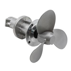 Helice Rabeta Motor Popa Para Roçadeira Tubo 26mm Eixo 7t