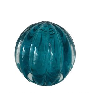Esfera Murano Azul - 8 X 8 Cm