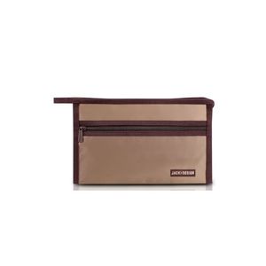 Necessaire Femenina Essencial Envelope Marrom - Jacki Design