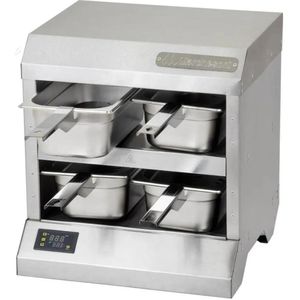 Conservador De Proteinas Alimentos 4 Cubas Aço Inox 127v