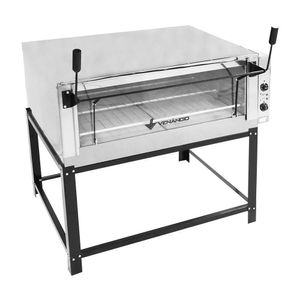 Forno Industrial Elétrico Refratária Pizza Pães Bolo Salgados