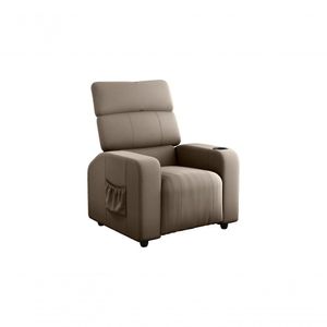 Poltrona Reclinável Sala Cadeira Mx 67 Pulse Veludo Capuccino Matrix Original
