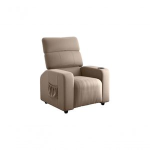 Poltrona Reclinável Sala Cadeira Mx 67 Pulse Veludo Capuccino Matrix Original