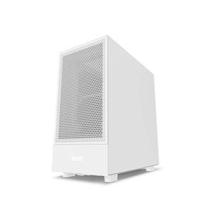 Gabinete Gamer Nzxt H5 Flow Lateral Vidro Temp Mini-itx/micro-atx/atx/eatx Branco - Cc-h51fw