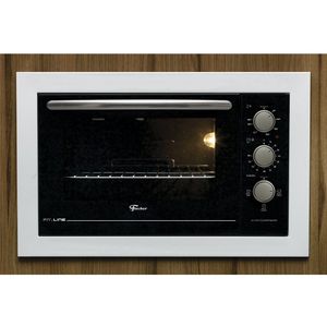 Forno Elétrico De Embutir Fischer 48 Litros, Fit Line, Branc Branco 110v
