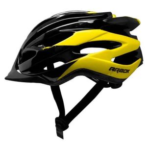 Capacete Ciclismo Arbok Raptor - Preto-amarelo (54-58) M