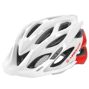 Capacete Absolute Wild C- Led - Branco-vermelho M