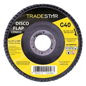 Disco Flap Cônico 4.1-2 Grão 40