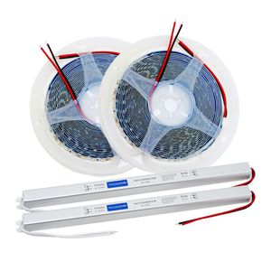Kit C- 2 Fita Led 2 Fonte 2835 5m 120 Led 12v Ip20 10w 4000k