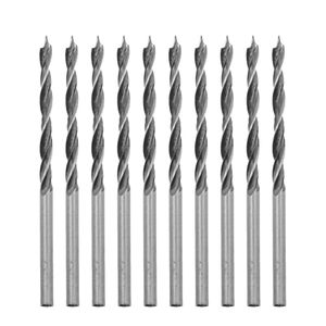 Kit C- 150 Broca P- Madeira Aço Carbono 3 Pontas Mm Diversos