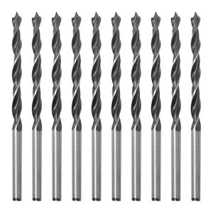 Broca P- Madeira Aço Carbono 3 Pontas 4x75mm C-10 Tradestar
