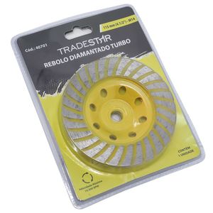 Rebolo Diamantado Turbo 115mm
