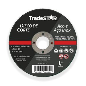 Disco De Corte Metal 4.1-2 115x1,0mm