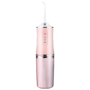 Irrigador Oral Jato D'água Higiene Bucal Sem Fio Cor:rosa