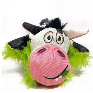 Brinquedo Pet ães E Gatos Vaquinha No Pasto 21cm Texturizado