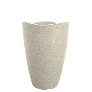 Vaso Wave Conico 30 Cimento