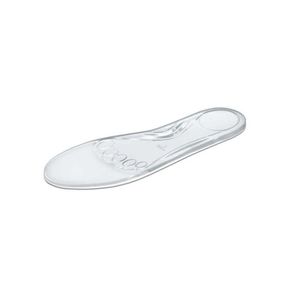 Glc Palmilha Plana Silicone Transparente Par 41-42