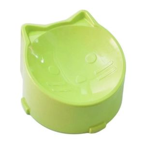 Comedouro Elevado Para Gatos Orien Verde