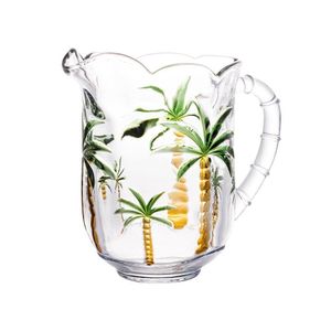 Jarra De Cristal Palm Hand Painting 1,3l 1240 - Lyor