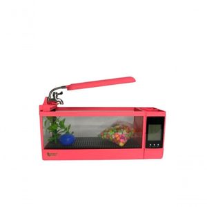 Aquário De Mesa Tg03lpink Jeneca-nautilus
