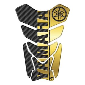 Adesivo Resinado Protetor De Tanque Moto Yamaha Dourado Cor Dourado