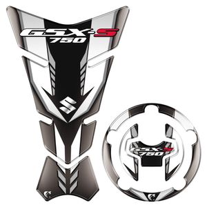 Adesivo Resinado Protetor De Tanque Motos Suzuki Gsx-s 750 Cor Preto