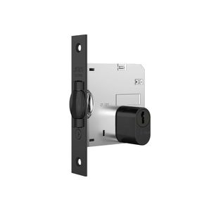 Fechadura Trinco Rolete 1005 Roseta Quadrada Black - Stam
