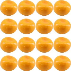 Kit Mini Frutas Artificiais Laranjas 576 Unidades Isopor