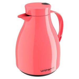 Garrafa Térmica C/gatilho Paris 1 Litro Unitermi Rosa