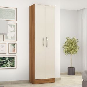 Multiuso Nt4045 Com 2 Portas E Prateleiras Freijó Trend-off White Tx