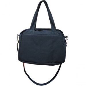 Bolsa De Lona Teach Cor Azul Marinho