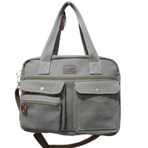 Bolsa De Lona Teach Cor Areia