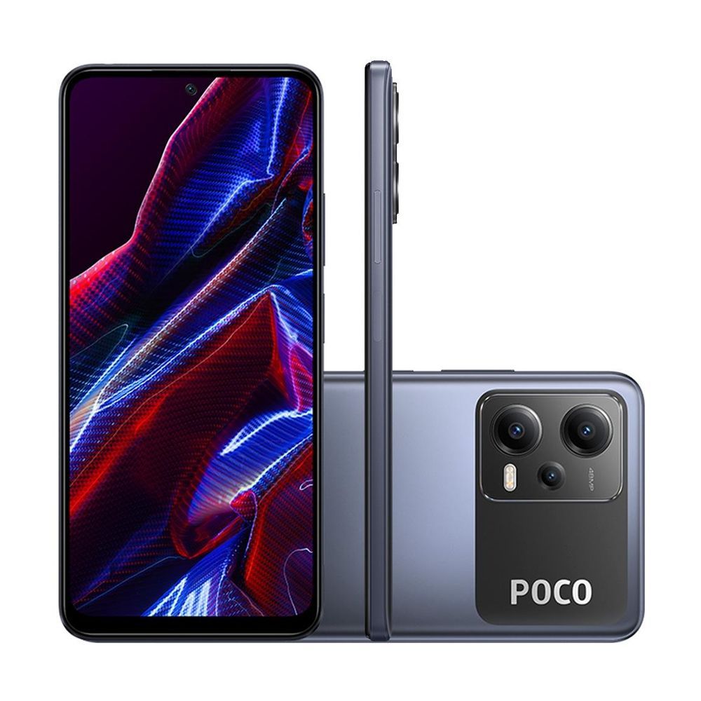 Smartphone Xiaomi Poco X5, 5g, 256gb, 8gb Ram-preto