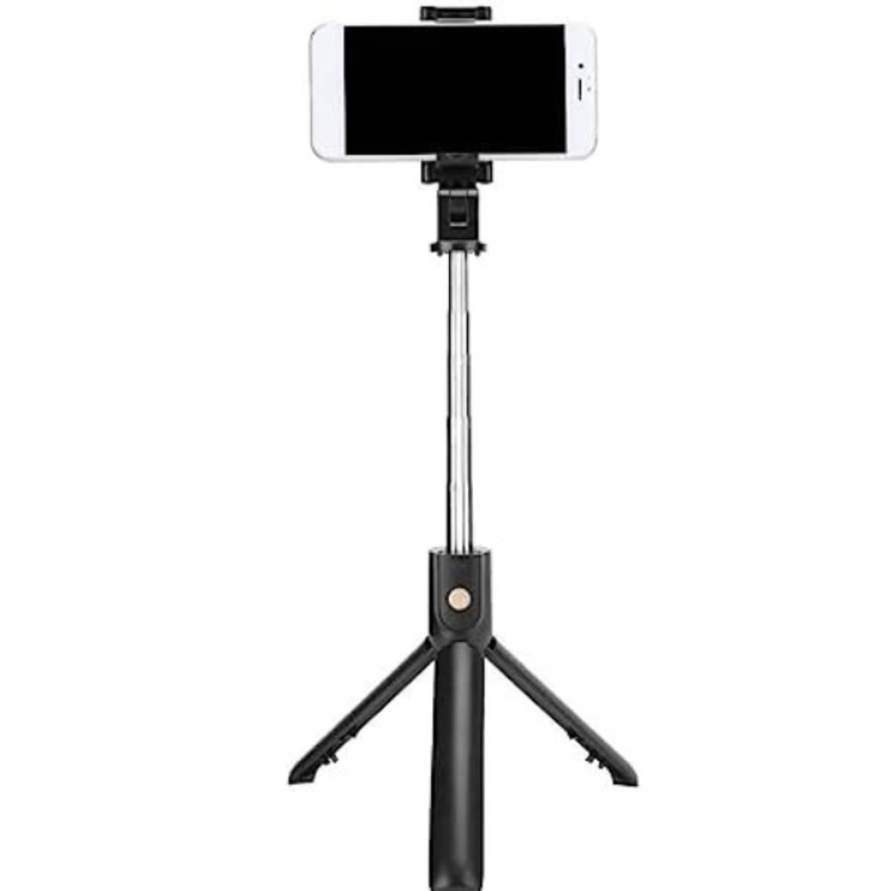 Bastão De Selfie Com Tripé Para Celular Controle Disparador
