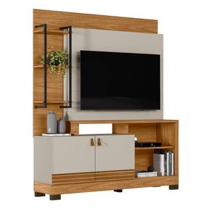 Home Tv 50\' Com Prateleira Monterrey Nature Off-white