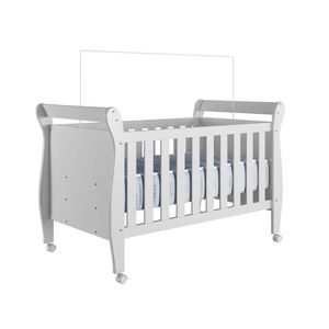 Berço Mini Cama Slim Tigus Baby Branco