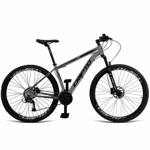 Bicicleta Aro 29 Cripto 21 Marchas Freios Disco C- Suspensão - Grafite-preto - 19" Grafite-preto