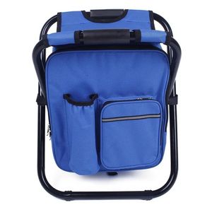 Cadeira Mochila Banqueta Bolsa Termica 2 Em 1 Multiuso Banco Portatil