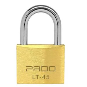 Cadeado Em Latão Lt 45 C/ 2 Chaves - Pado