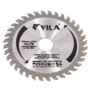 Disco De Serra Circular Widea 110x20mm C/ 36 Dentes - Vila