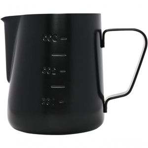 Leiteira Pitcher Espumador Em Aço Inox Black 350 Ml ? Mimo Style