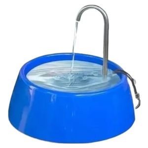Fonte Bebedouro Para Gatos E Cães Automático Little Bivolt 1 Litro Azul