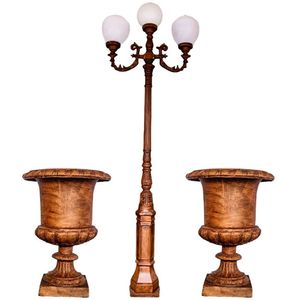 Kit Minha Fazenda Poste Paris Vaso Inglês Completo Promoção